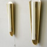 Pair of Erco wall lights, 1950s