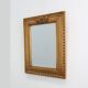 20th Century rectangular Deknudt Gilt Resin Mirror, Belgium