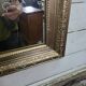 Miroir style Louis Philippe doré