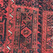 Carpet former Turkmen Belutch done Afghan hand 94 X 184 CM
