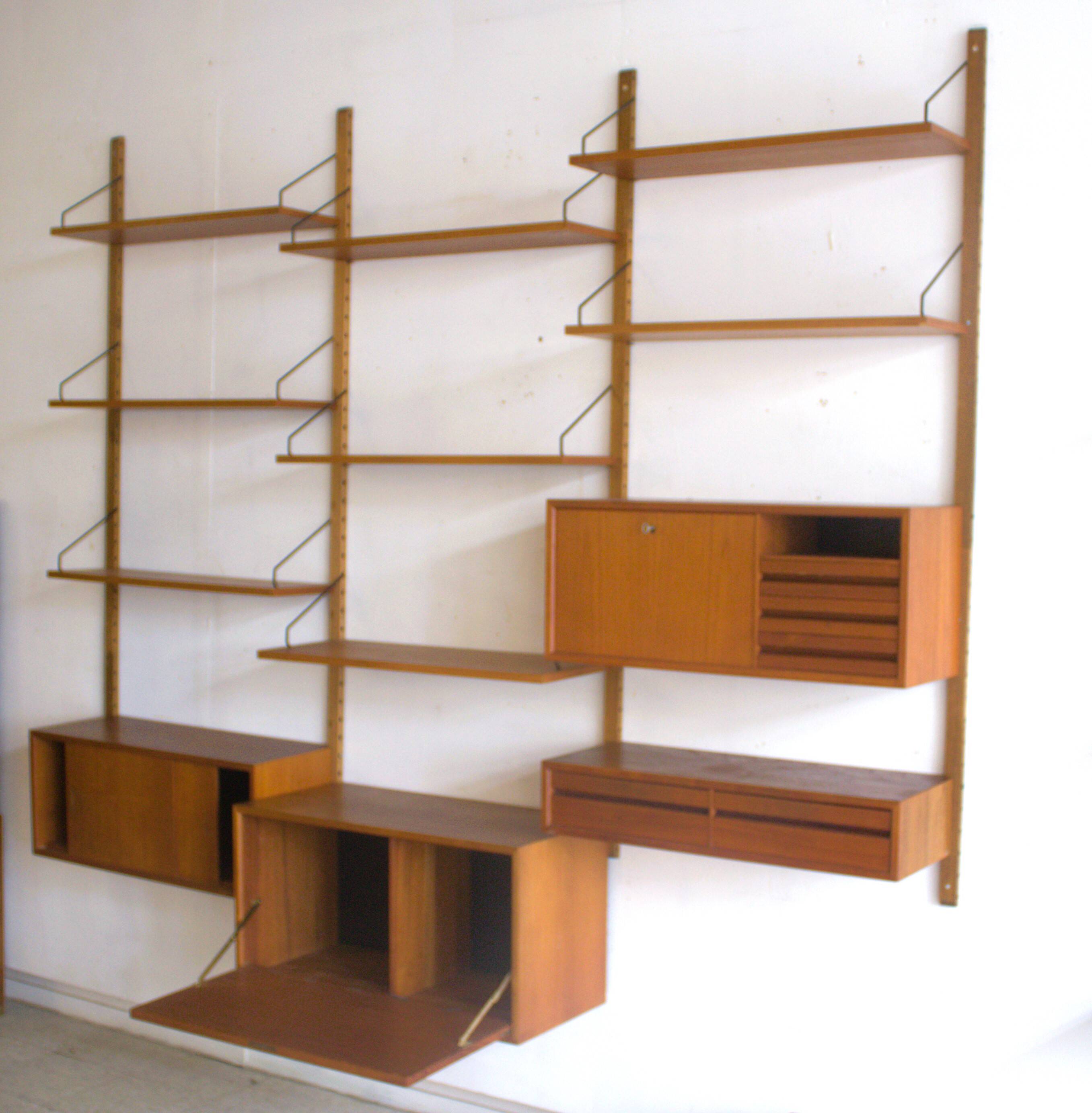 Wall unit by Poul Cadovius, Denmark, 1960s