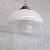 Suspension Philips en verre du milieu du siècle