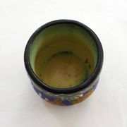 Small matte Art Deco vase / pot Regina Gouda