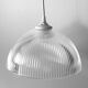 Prismatic glass pendant lamp 1950