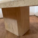 Travertine coffee table from the 70s