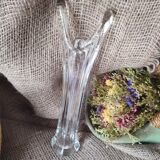 Vase soliflore en cristal transparent