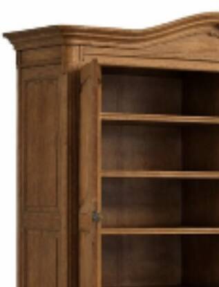 Sanded antique wardrobe