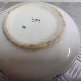 Antique Gien earthenware salad bowl