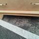 Commode pieds compas ancien vintage