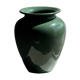 Large deep water green ceramic vase H26 D22