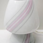 Lampe de table moderne en verre de Murano, "Incamiciato", 1980