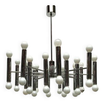 German lustre from the mid-century space age by Doria Leuchten, 1960s.