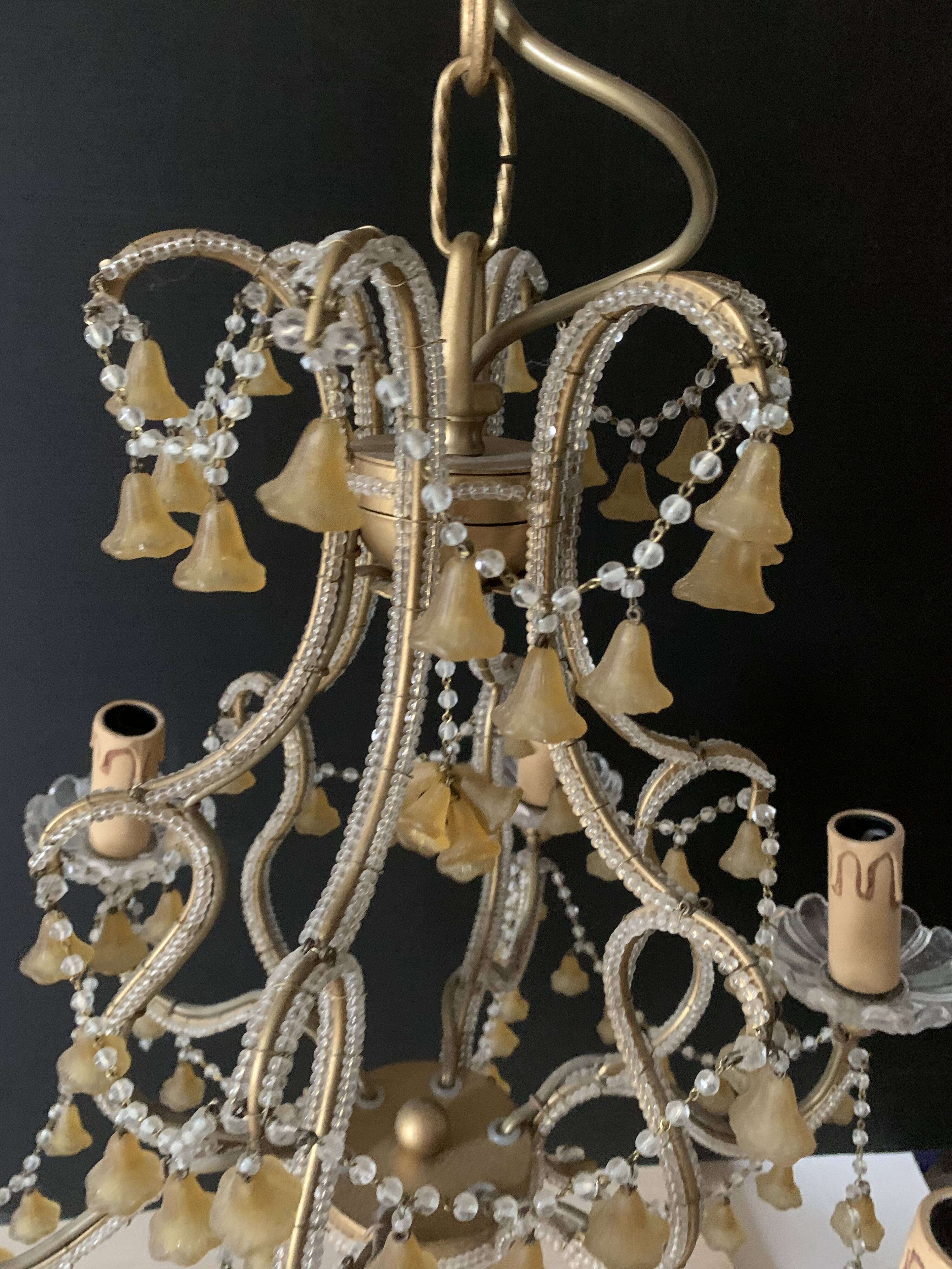 Lustre à pampilles
