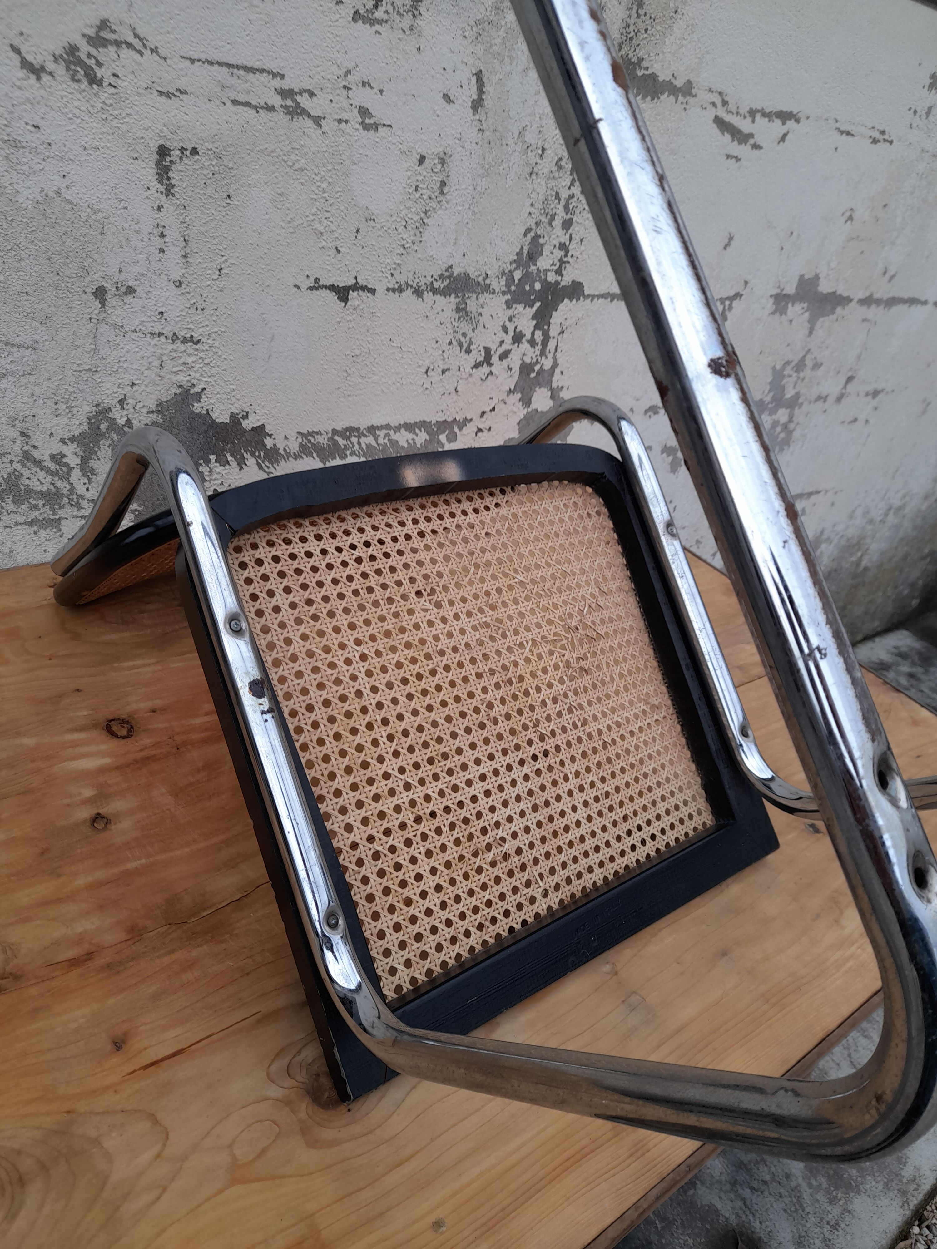 Chaise Marcel Breuer b32 signé Italy