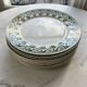 Set of 10 plates Terre de Fer, Model Clover - Badonviller