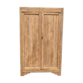 Armoire parisienne en bois naturel