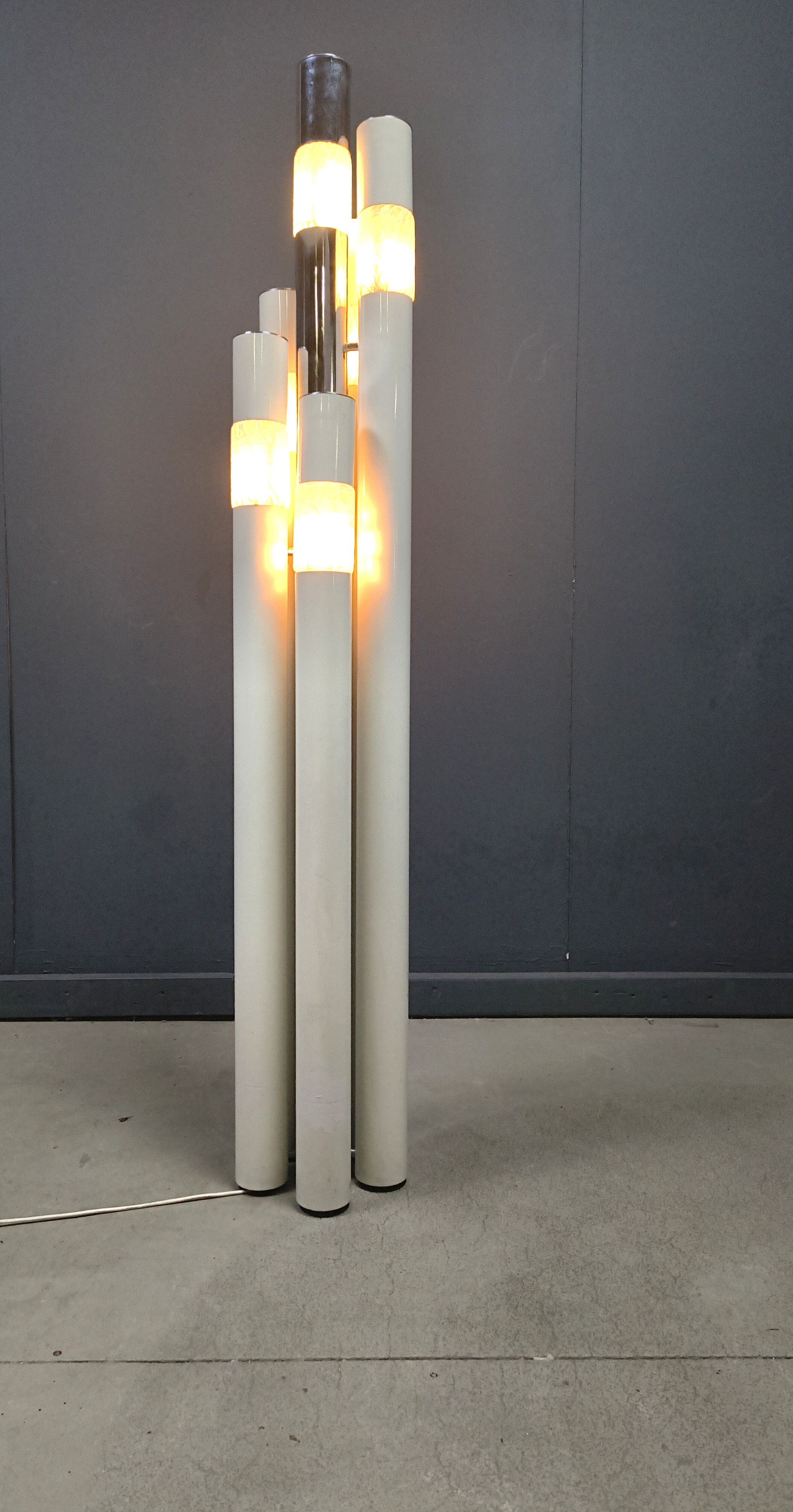 Mid-century floor lamp by Angelo Brotto for Esperia, 1960s
