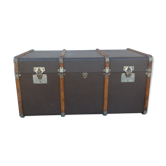 Old travel trunk