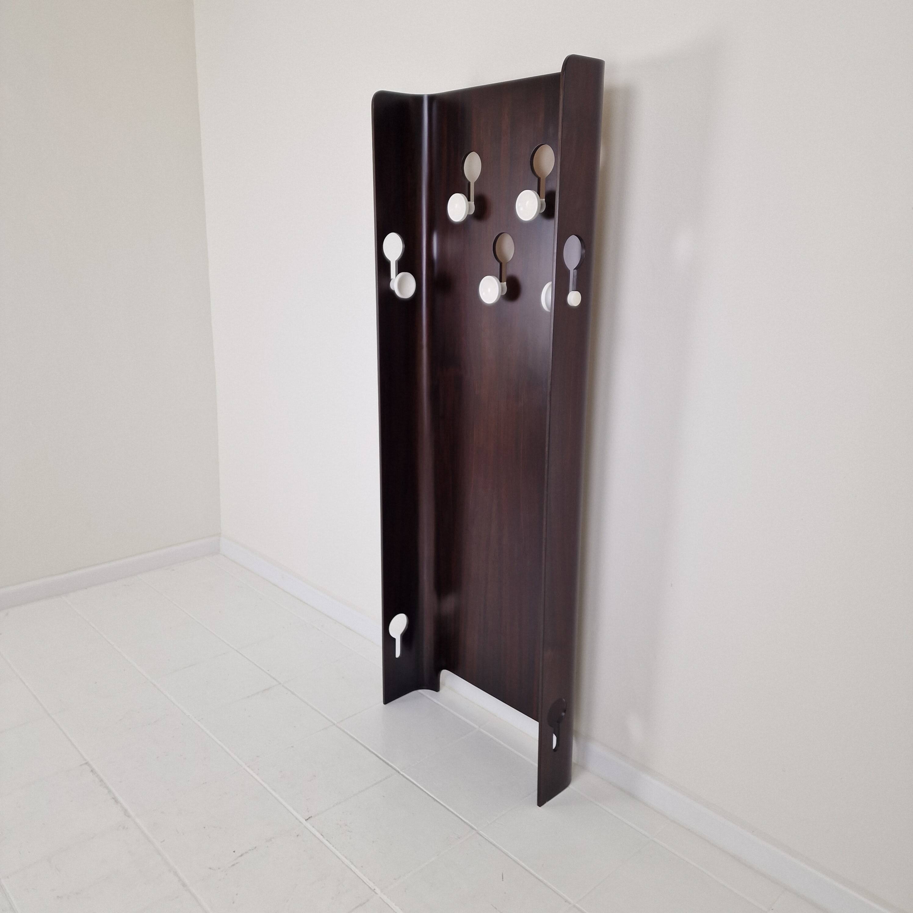 Italian Teak Coat Rack by Carlo de Carli for Fiarm, 1960s