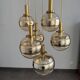 Suspensions 7 Globes Piell & Putzler 1970s