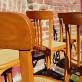 Lot of Stella cane chairs