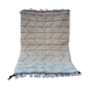 Handmade traditional Berber wool rug size 100 x 200 cm