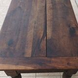 Old walnut side table