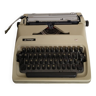 Scheidegger portable typewriter, functional, new ribbon