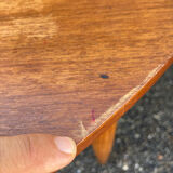 Scandinavian extendable round table