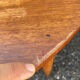 Scandinavian extendable round table