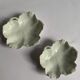 Porcelain ramekins vine leaf