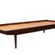 Mid-Century Modern Solid Teak Daybed with Tapered Legs, 1950s
