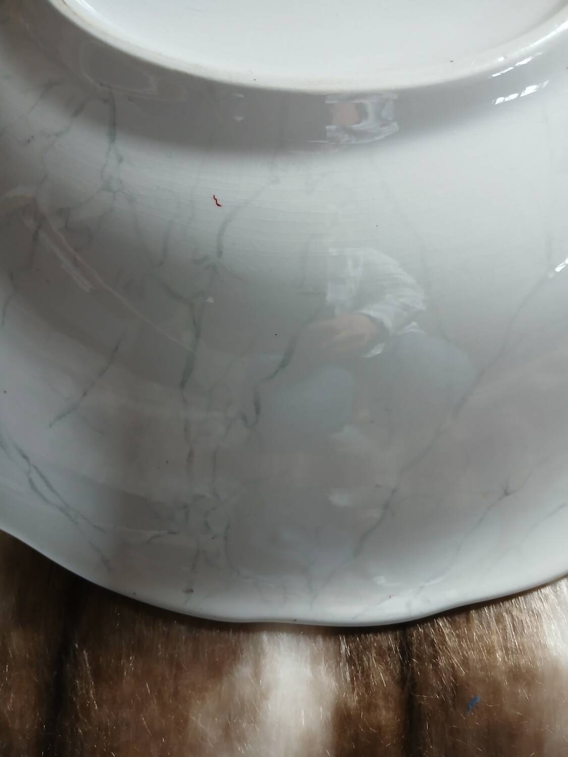 Large dish/old salad bowl Creil and Montereau