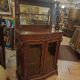 Small mahogany cabinet from the Napoleon III period, in its original 19th-century condition.