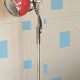 Vintage floor lamp eyeball 1970