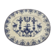 Dish Jules Vieillard Bordeaux 48 cm, 19th century.