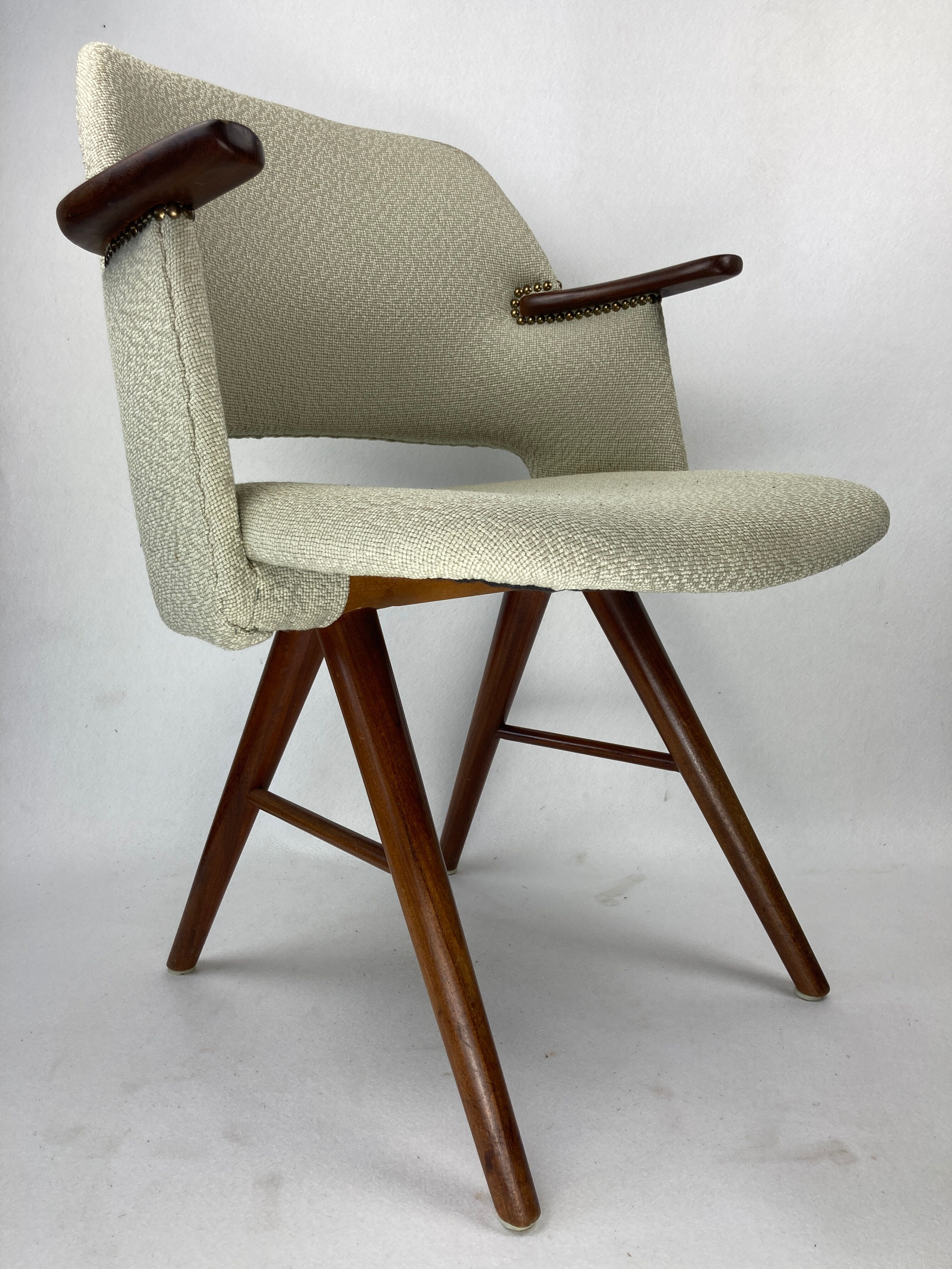 Set of 4 midcentury FT30 dining chairs by Cees Braakman for Pastoe, Dutch 1950s