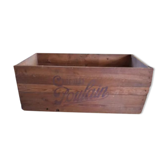 Wooden box poulain