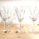 6 wine glasses Val Saint Lambert
