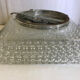 Glass ceiling light 23x23
