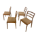 Set of 4 Casala chairs