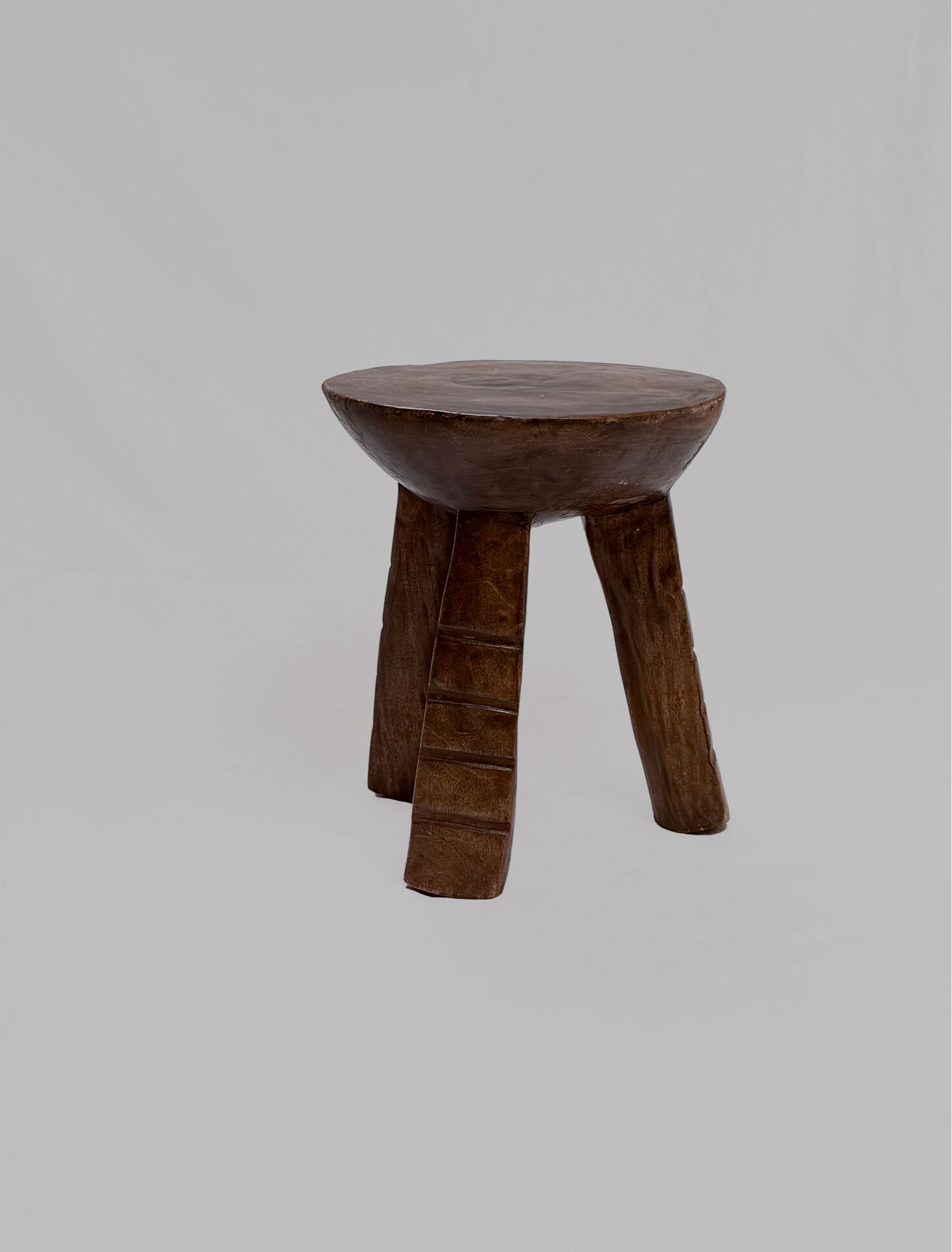 Tabouret Senoufo en bois (Burkina Faso)