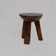 Tabouret Senoufo en bois (Burkina Faso)