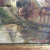Old landscape painting