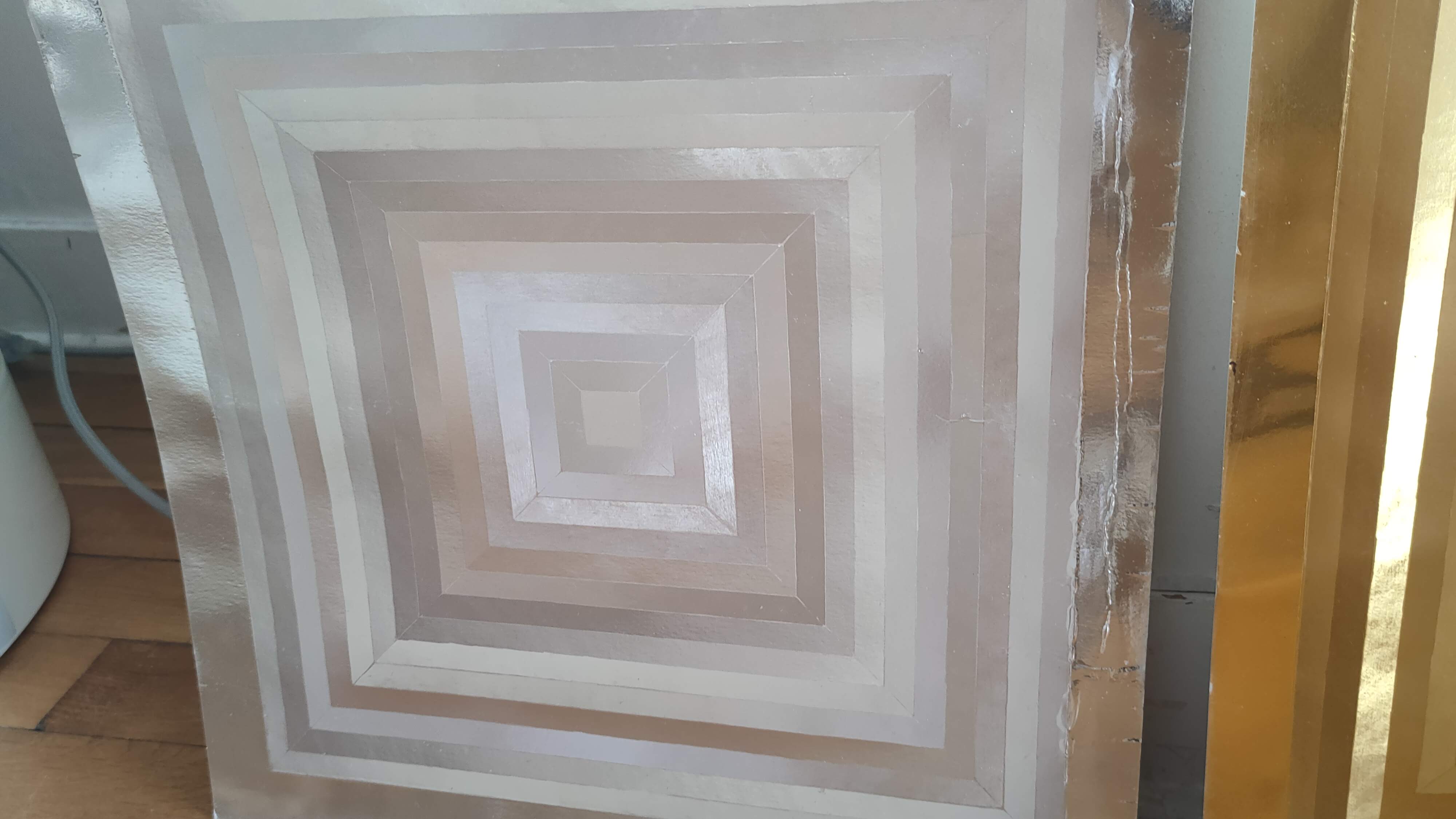 Two kinetic posters design 70s