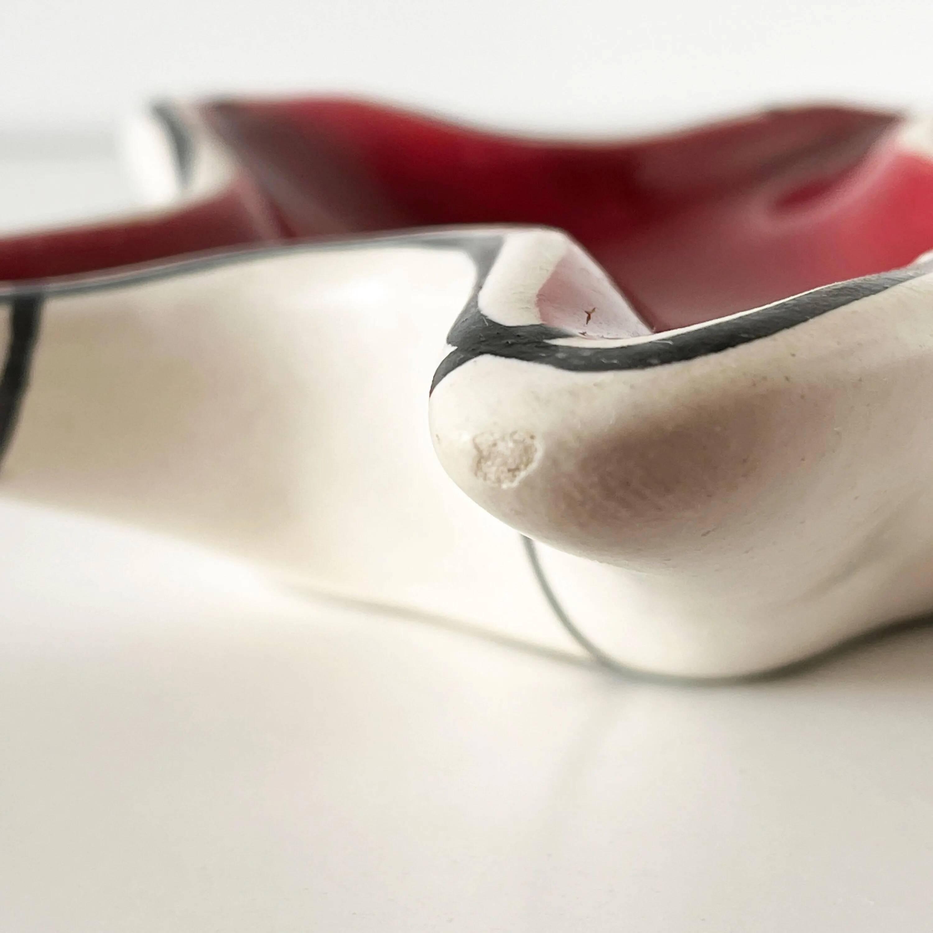 Starfish ceramic catchall 1950