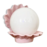 Pink shell lamp