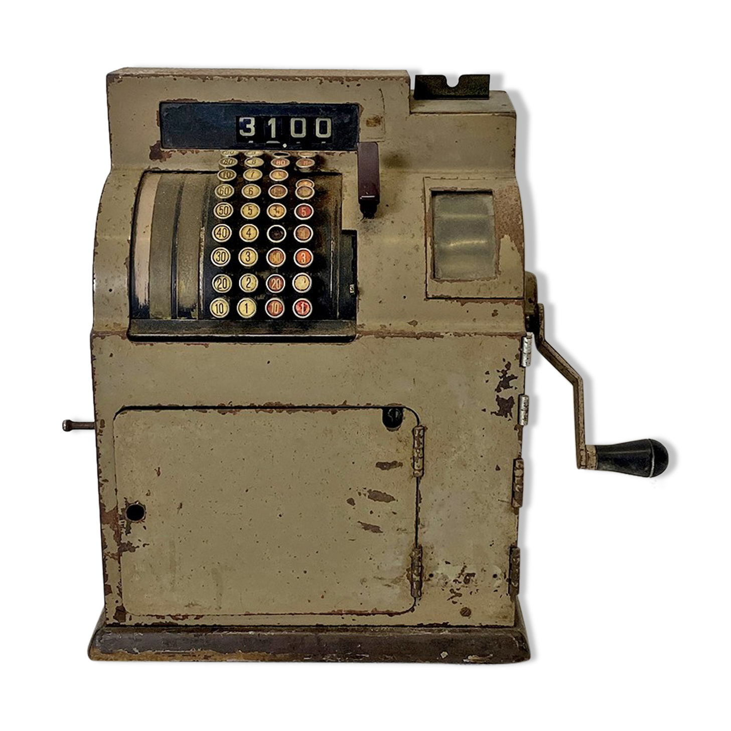 Caisse enregistreuse vintage 60