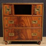 20th century English naval chest of drawers