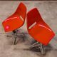 Pair of swivel chairs by Miroslav Navratil for Vertex